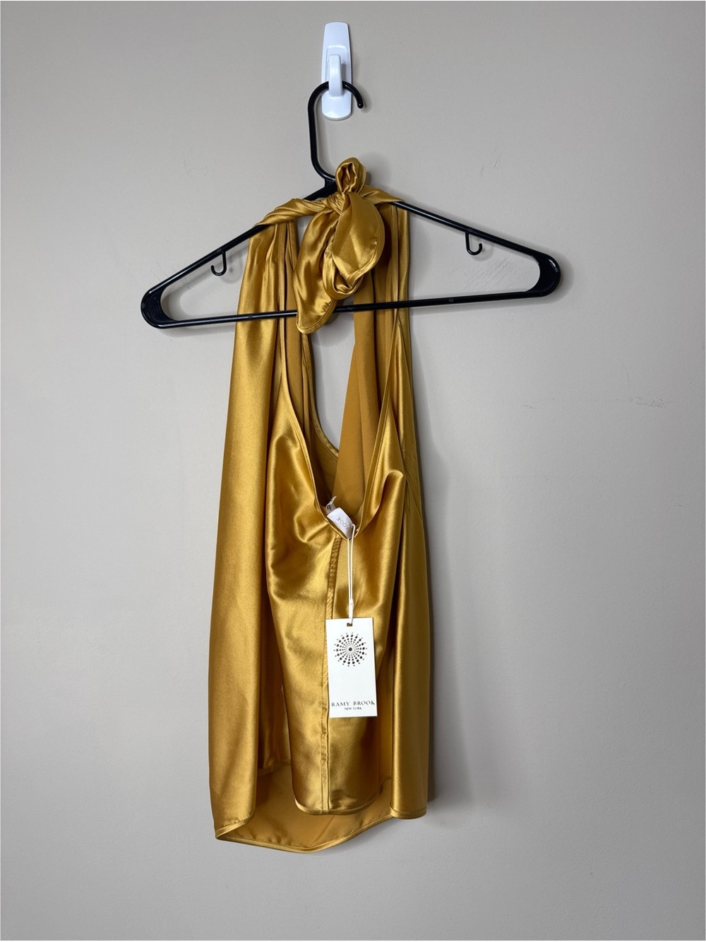 Ramy Brook Harriet Silk Convertible Halter Tank Top Medium - Picture 2 of 10